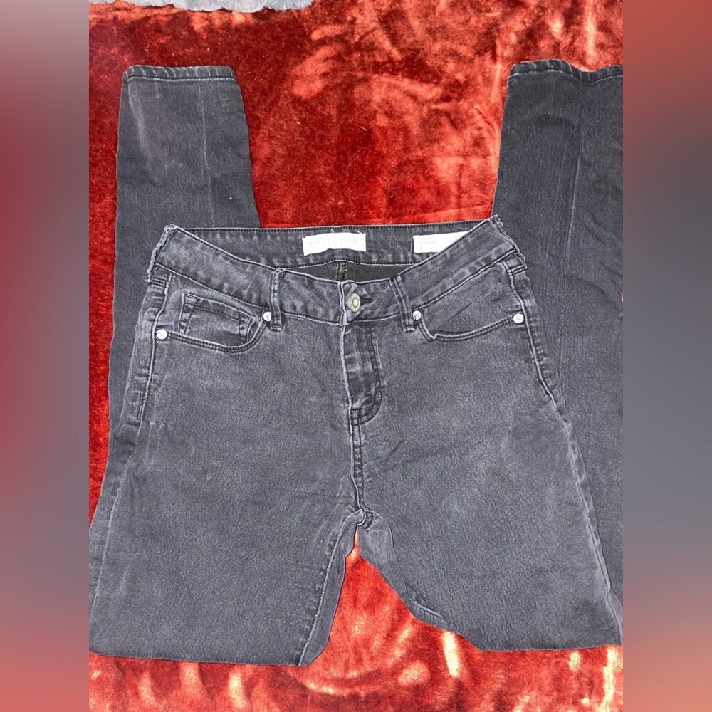 Pacsun black ripped skinny jeans